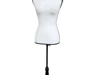 VintageStyle White Dress Form