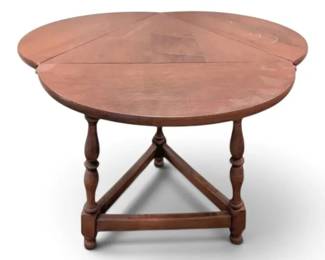 Heywood Wakefield Clover Dropleaf Side Table