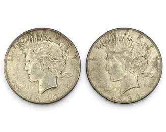 1923S Peace Silver Dollars