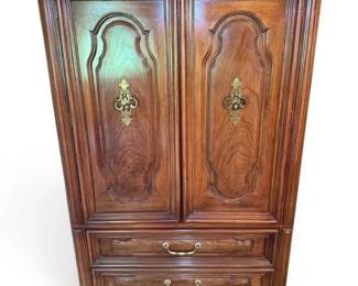 Thomasville Colonial Style Wood Cabinet