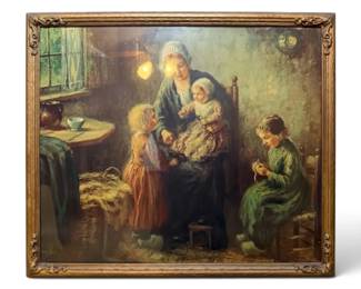 A Mothers Joy Cornelis Bouter Print