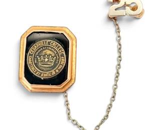 10k Gold Cedarville College 25 Pin 3.65g