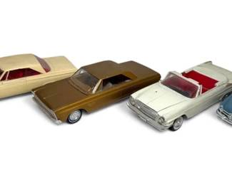 Vintage Plastic Model Cars