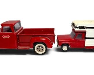 Vintage Tonka Metal Truck  Camper