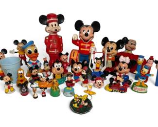 Vintage Mickey Mouse, Donald, Goofy Toys