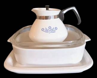 Corningware Casserole Dish, Coffee Pot,  More
