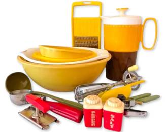 Vintage Plastic Kitchenwares And More