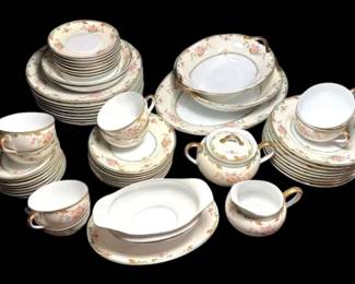 Vintage Noritake Porcelain China Set