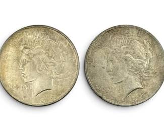 1925 Peace Silver Dollars