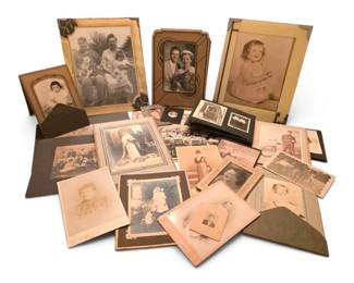 Early1900s Antique Photographs  Portrait Album