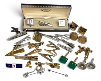 Tie Pins, Cuff Links, And More Mens Jewelry