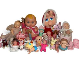 Vintage Miss Piggy, Cabbage Patch Kids, Baby Dolls  More