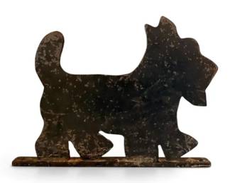 Cast Iron Scottish Terrier Door Stop