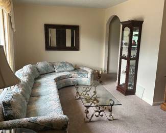 Mid-century sectional sofa