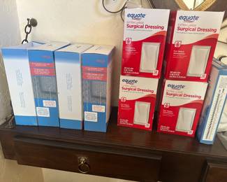 Various medical supplies