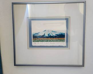 1979 Limited Edition Serigraph "The Earth Is Made Beautiful" by Charles H. Jeffress, Signed and Numbered