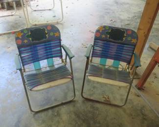 Pair Children Chairs