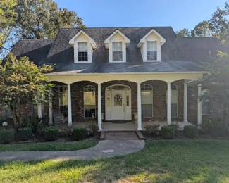 front of the house