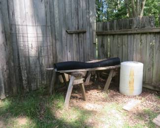 sawhorses