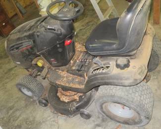 left side of lawnmower