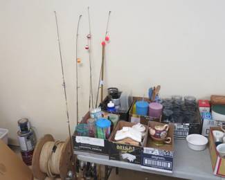 fishing poles