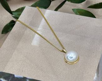 14k Gold + Pearl