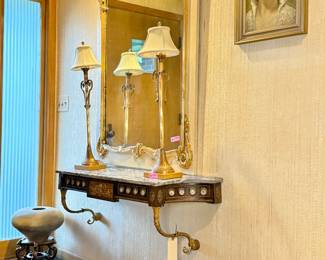 Neoclassical French Console Table