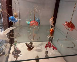hand blown glass figurines