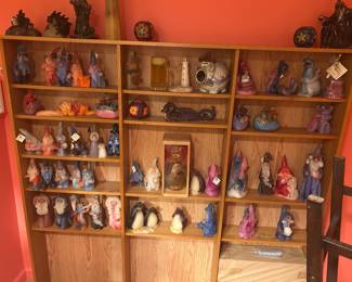 Wax candle figurines