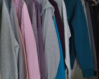 Sweatshirts and shoes