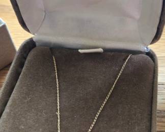 Star diamond necklace