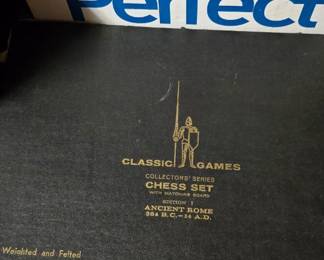 Chess set and grow up dolls