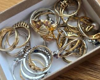 Rings and black hills gold