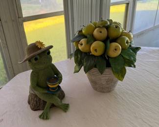Whimsical frog