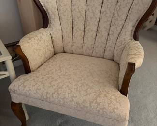 Vintage wingback arm chair