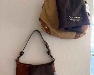 Vintage Coach handbags