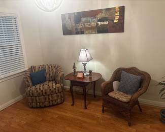 Wicker chair 