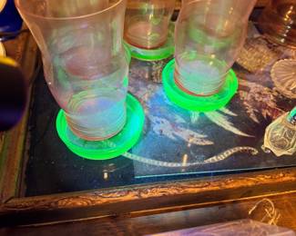 Uranium glass