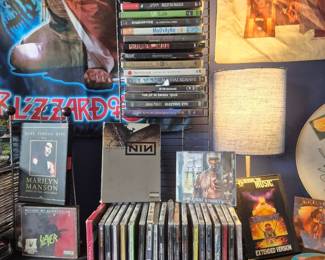 This is a collection of music concert DVD's and unopened Rock DVD's.