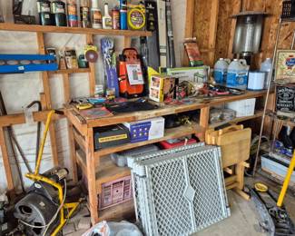 ..auger, heater, gates, TV trays, automotive suplies...