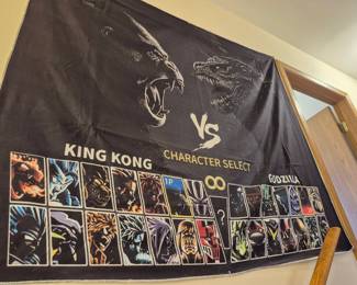 Godzilla and King Kong.
