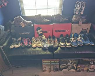 Some great shoes and boots here! Wolverine, Hi-Tec, Converse, Sketchers.