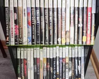 XBox 360 games.