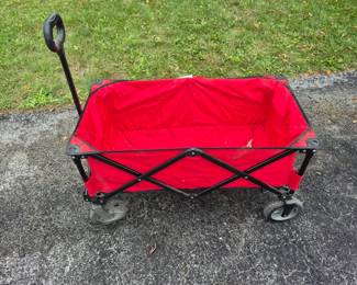 Collapsible wagon.