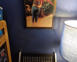OZZY CD's and signed picture.