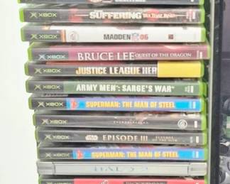 XBox games.