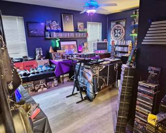 The Music and Movie room.