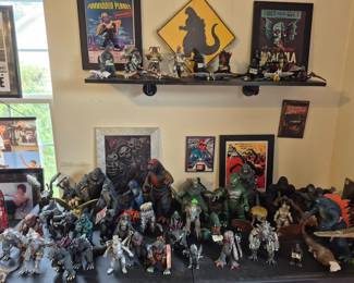 No really, MORE Godzilla and friends.