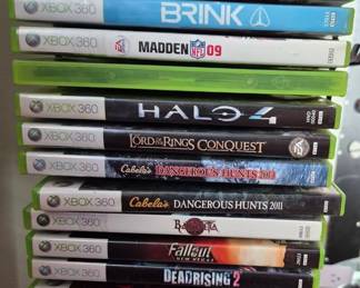 XBox 360 games.