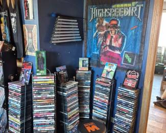 Some DVD's.